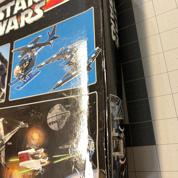 LEGO 6206 STAR WARS TIE INTERCEPTOR - BRAND NEW SEALED - BOX DAMAGED - Picture 4 of 6